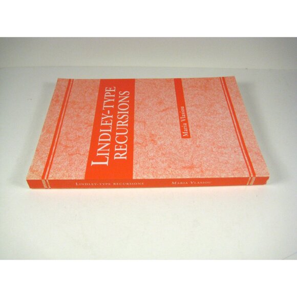 Lindley-Type Recursions by Maria Vlasiou Paperback 2006 - Picture 2 of 6
